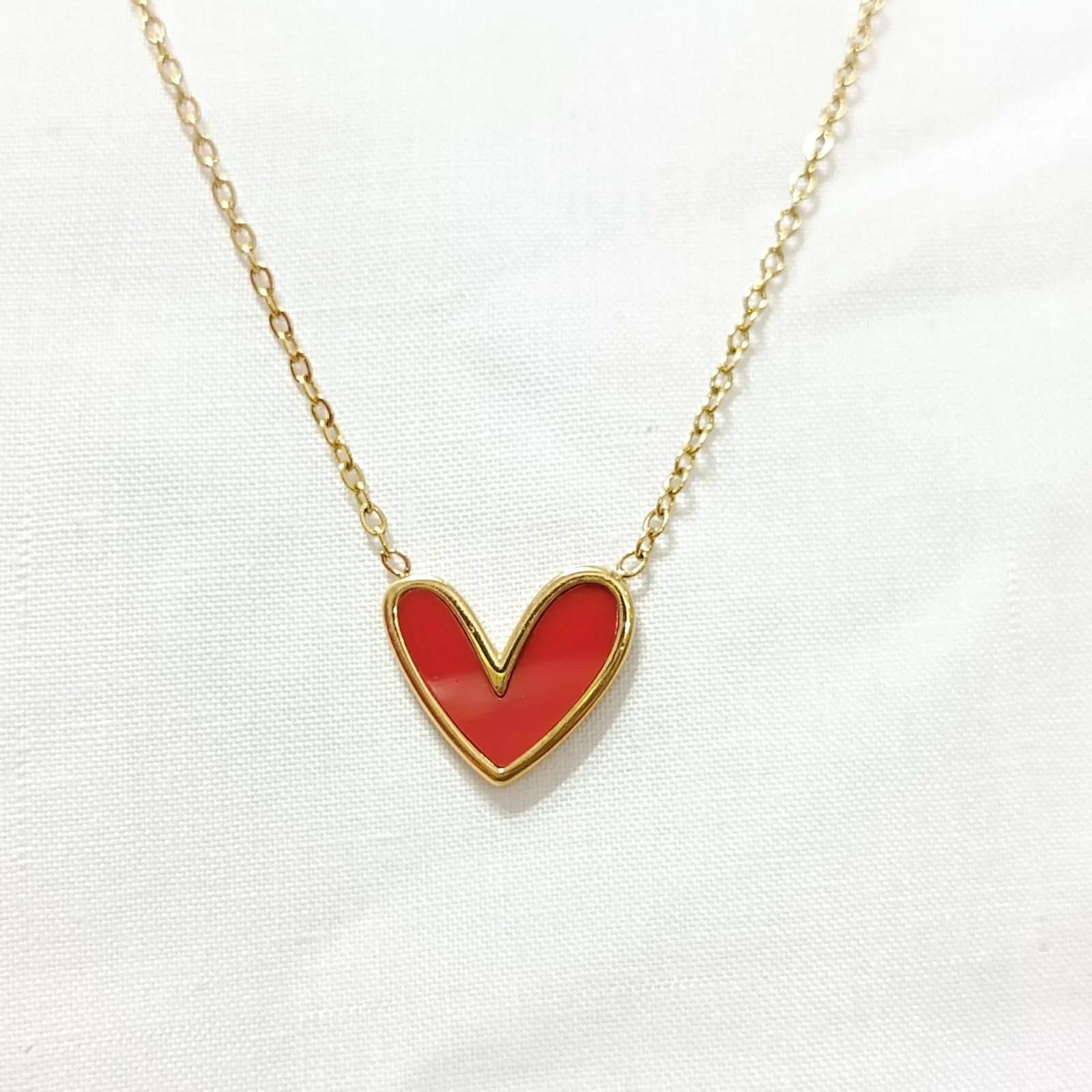 Heart Tone Pendant necklace, alternate product view 4