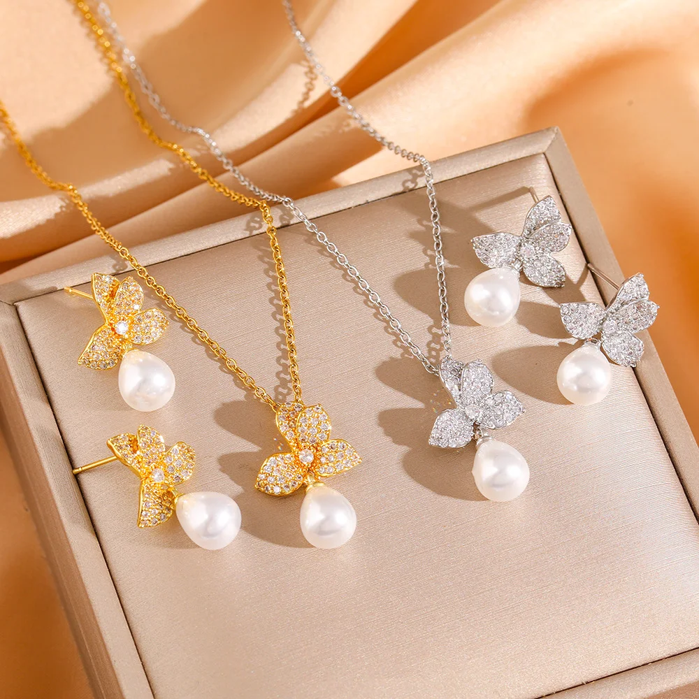 Golden Floral Pearl Masterpiece Set