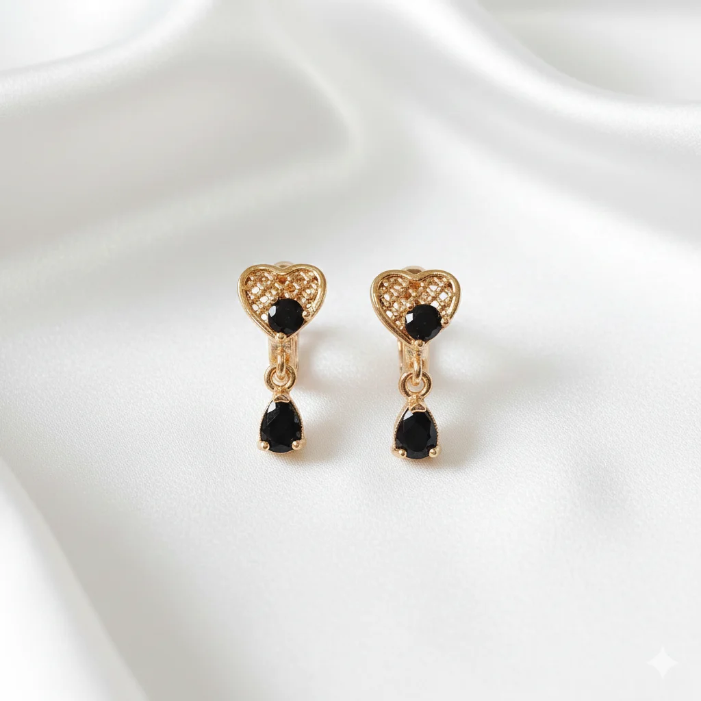 Heartfall Drops Earrings, alternate product view 4