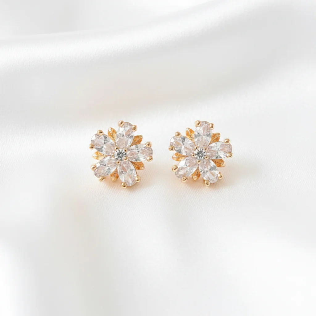 Petal Bloom Earrings, alternate product view 3