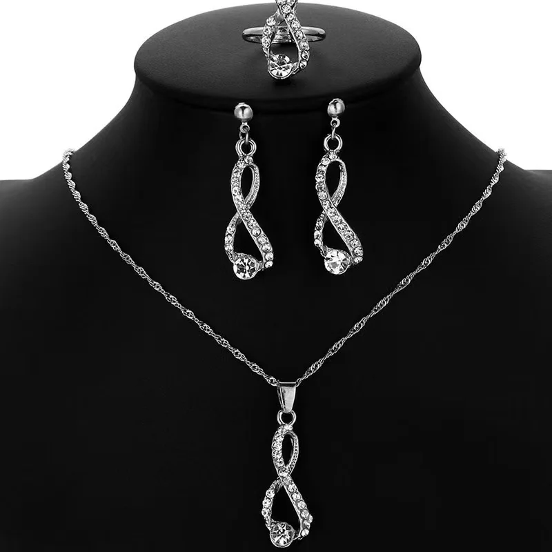 Infinity Figure-8 Set (Silver)