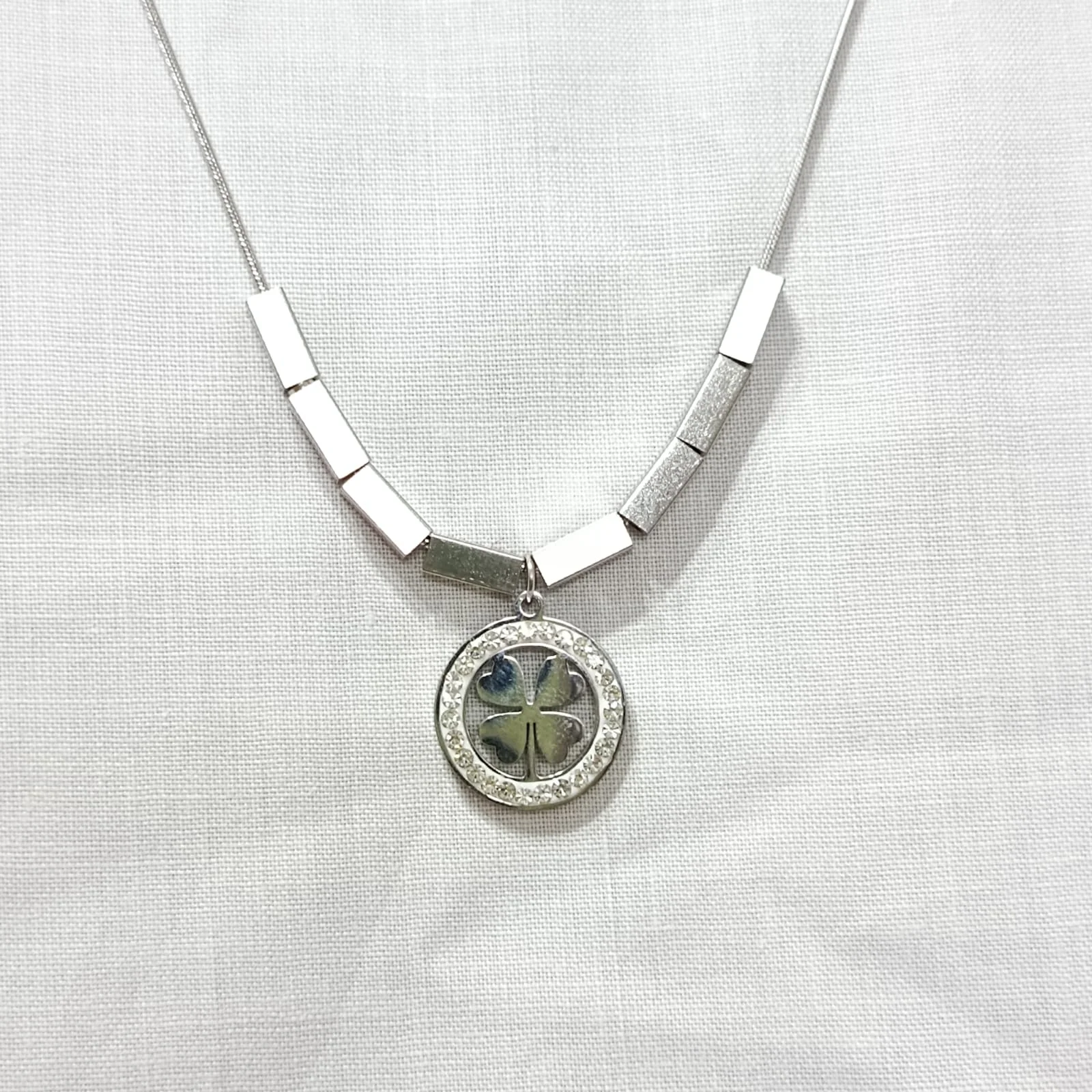 Clover Necklace, alternate product view 2