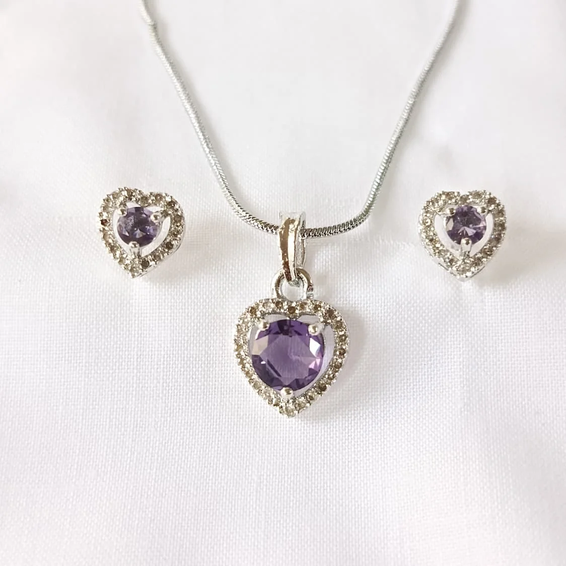 Amora Heart Jewelry Set, alternate product view 2