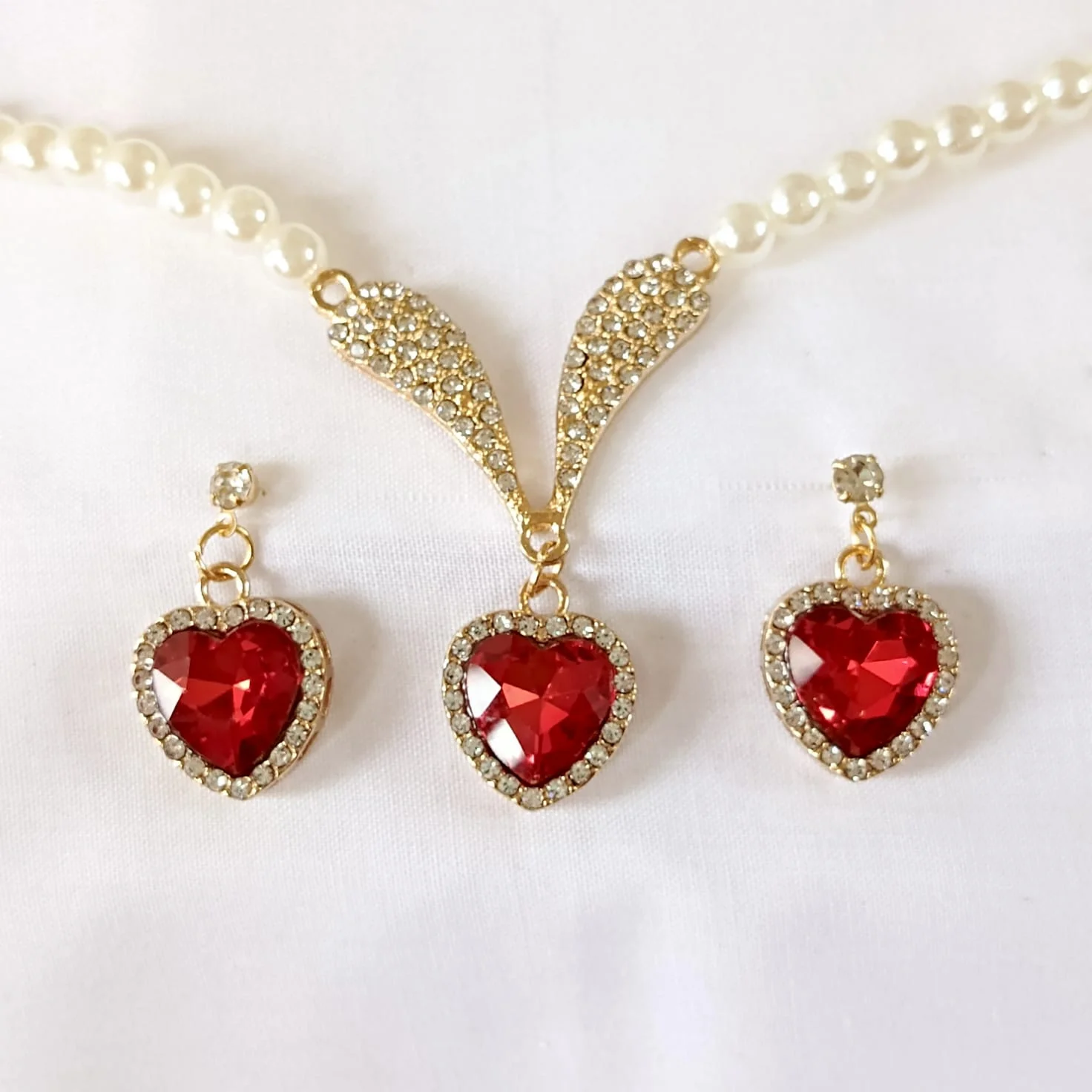 Heart Pearl Set product photo