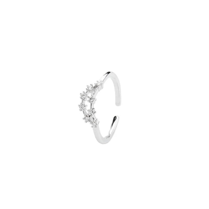 Capricorn Zodiac Signet Ring (Adjustable)
