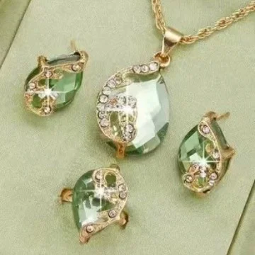 Mint Green Malachite Style Set