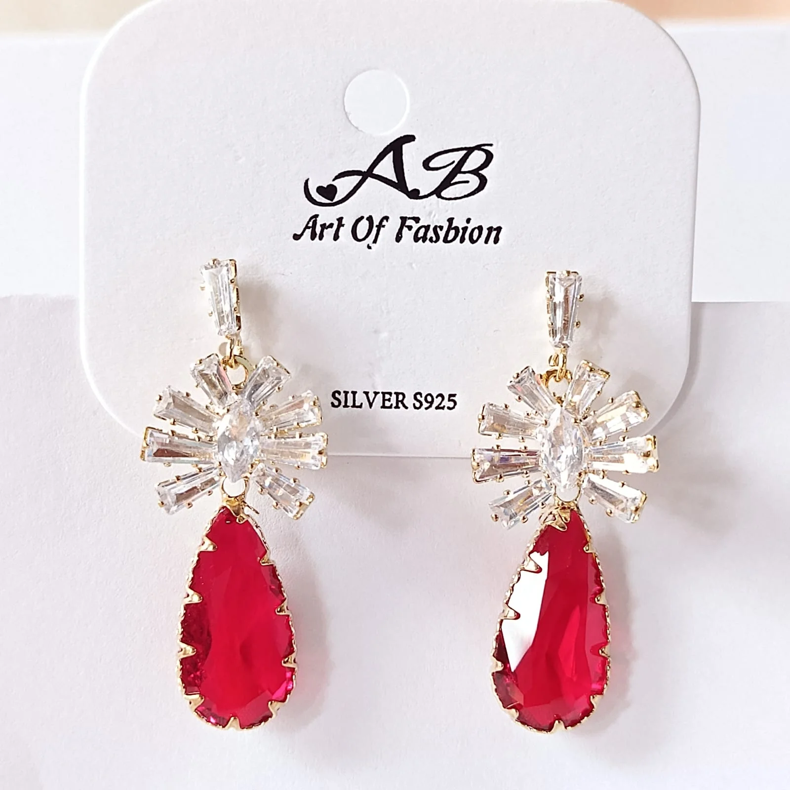 Starburst Drop Set earrings, alternate product view 2