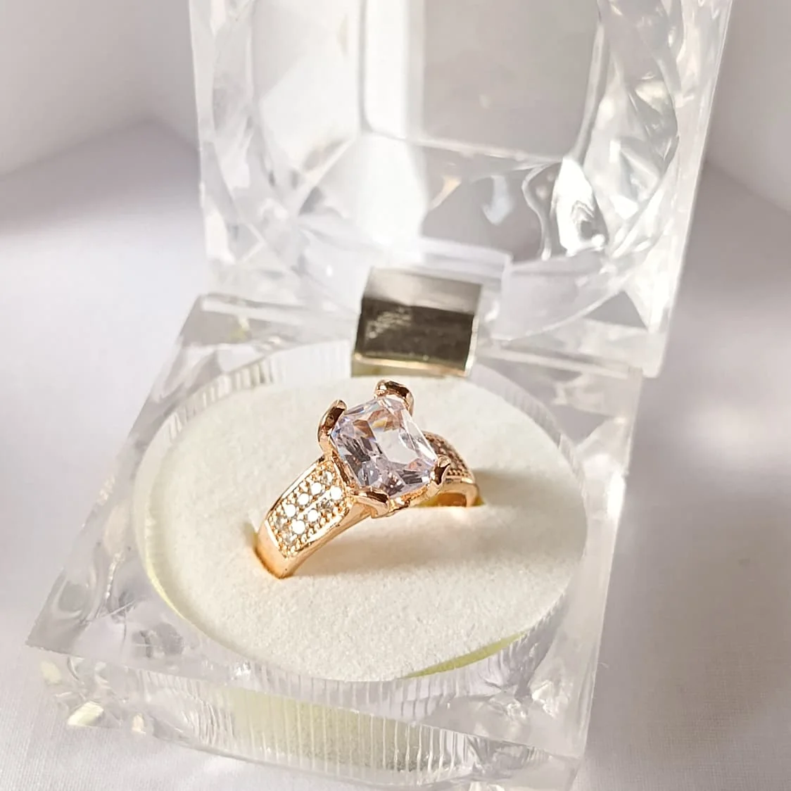 Adjustable Big Stones Statement Rings, alternate product view 3