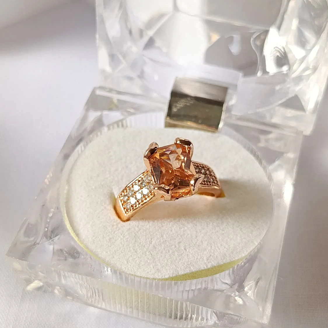Adjustable Big Stones Statement Rings, alternate product view 4