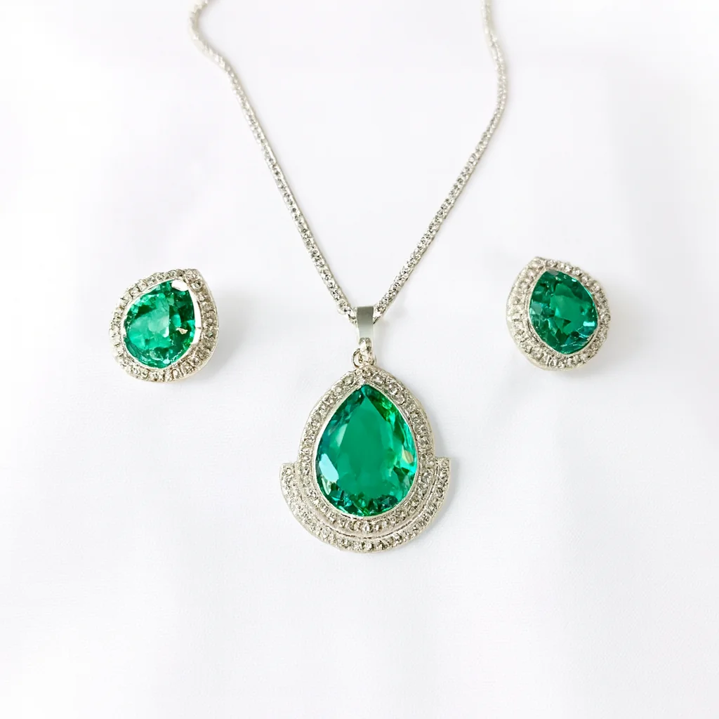 Veloura Teardrop Jewelry Set, alternate product view 2
