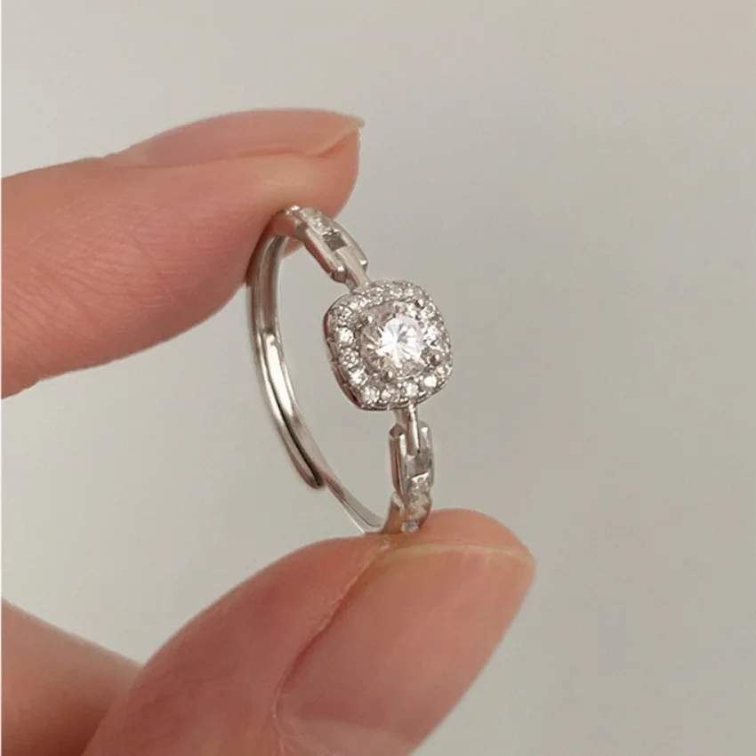 Bold Matte Silver Band (Adjustable)