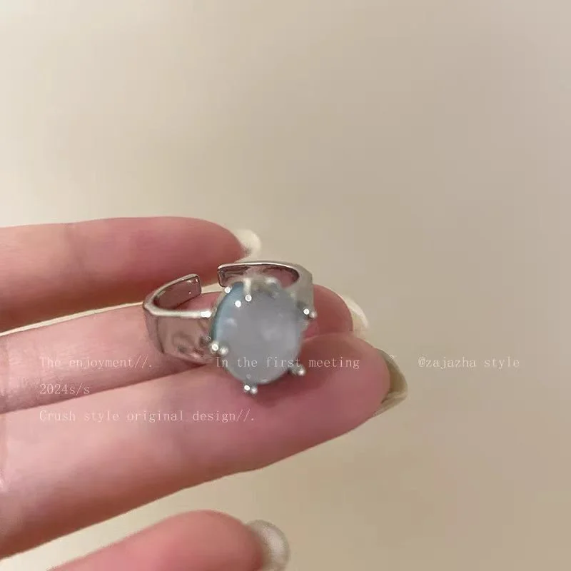 Vintage Mood Stone Index Ring