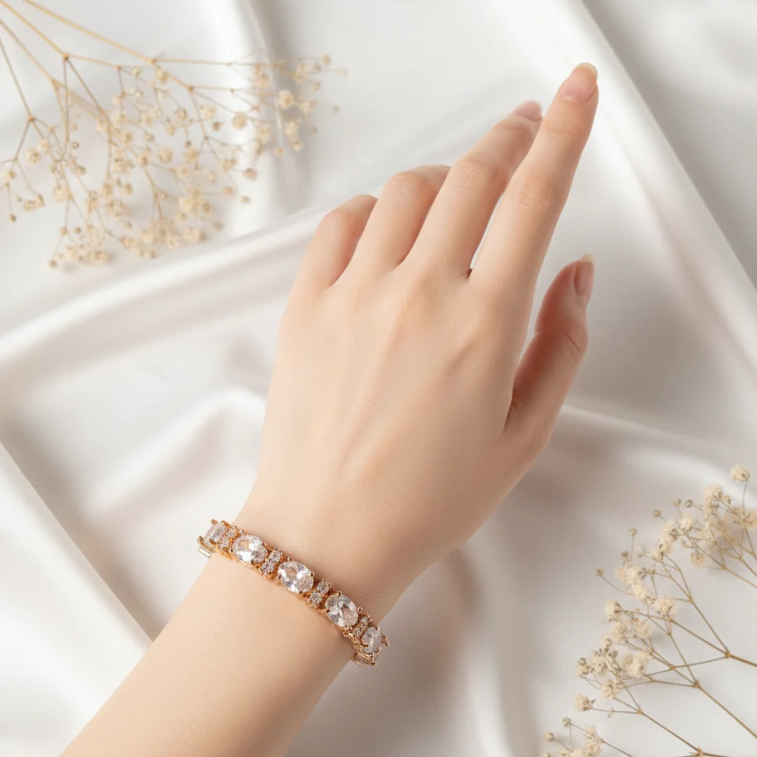 Crystal Line Bracelet - Image 1