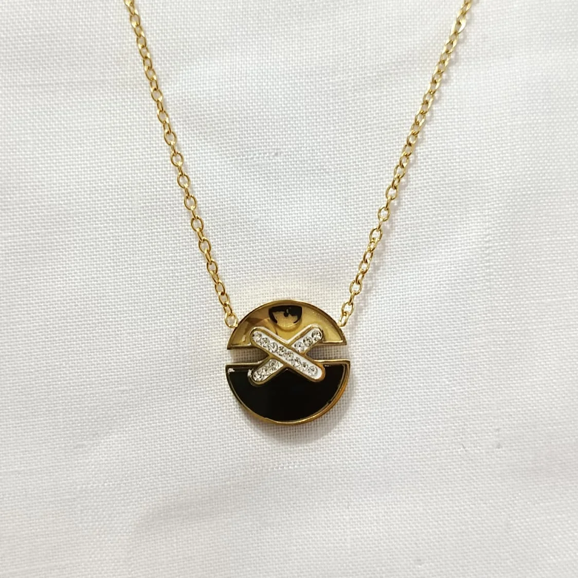 X Necklace, alternate product view 2