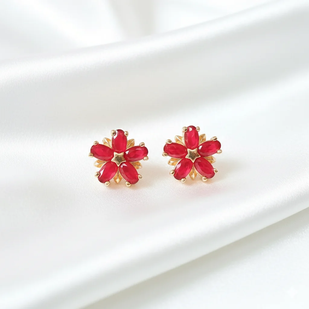 Petal Bloom Earrings, alternate product view 2