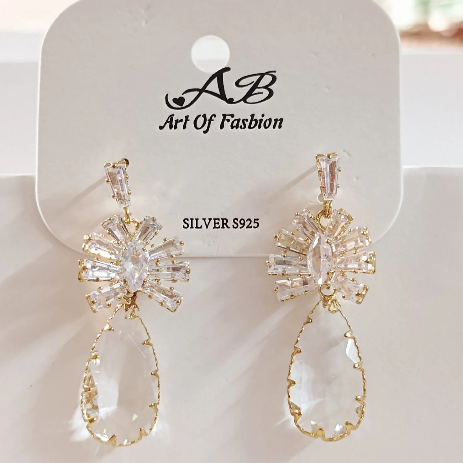Starburst Drop Set earrings, alternate product view 4