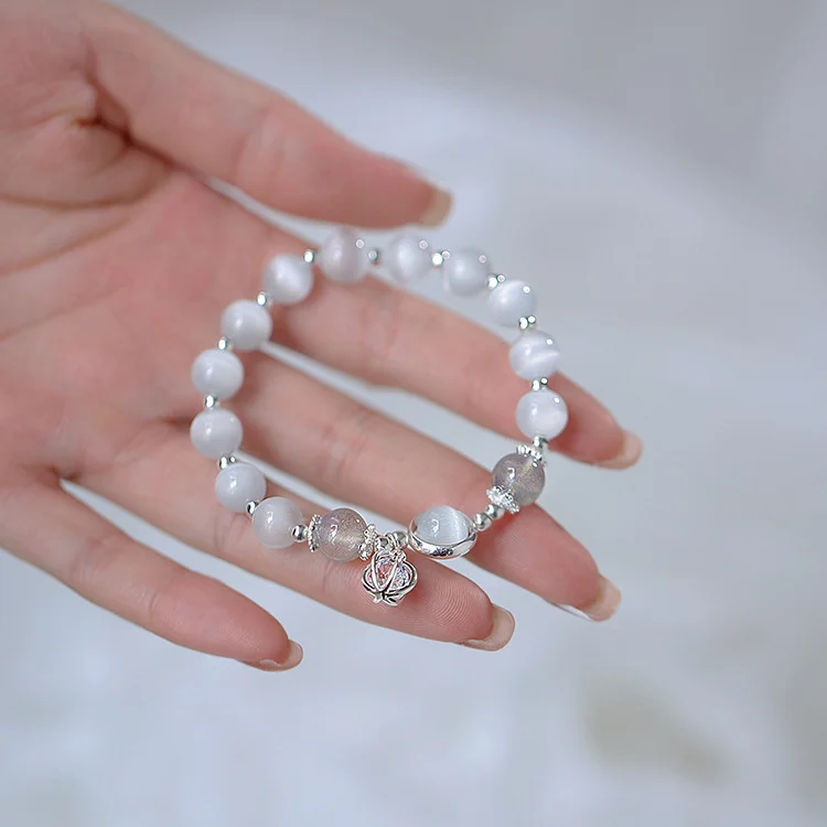 Mystic Cat's Eye Healing Stone Bracelet