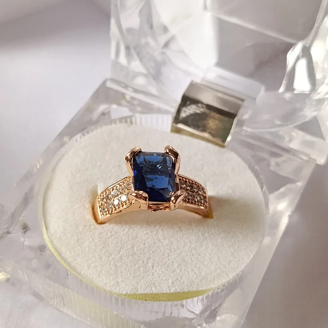 Adjustable Big Stones Statement Rings, alternate product view 5